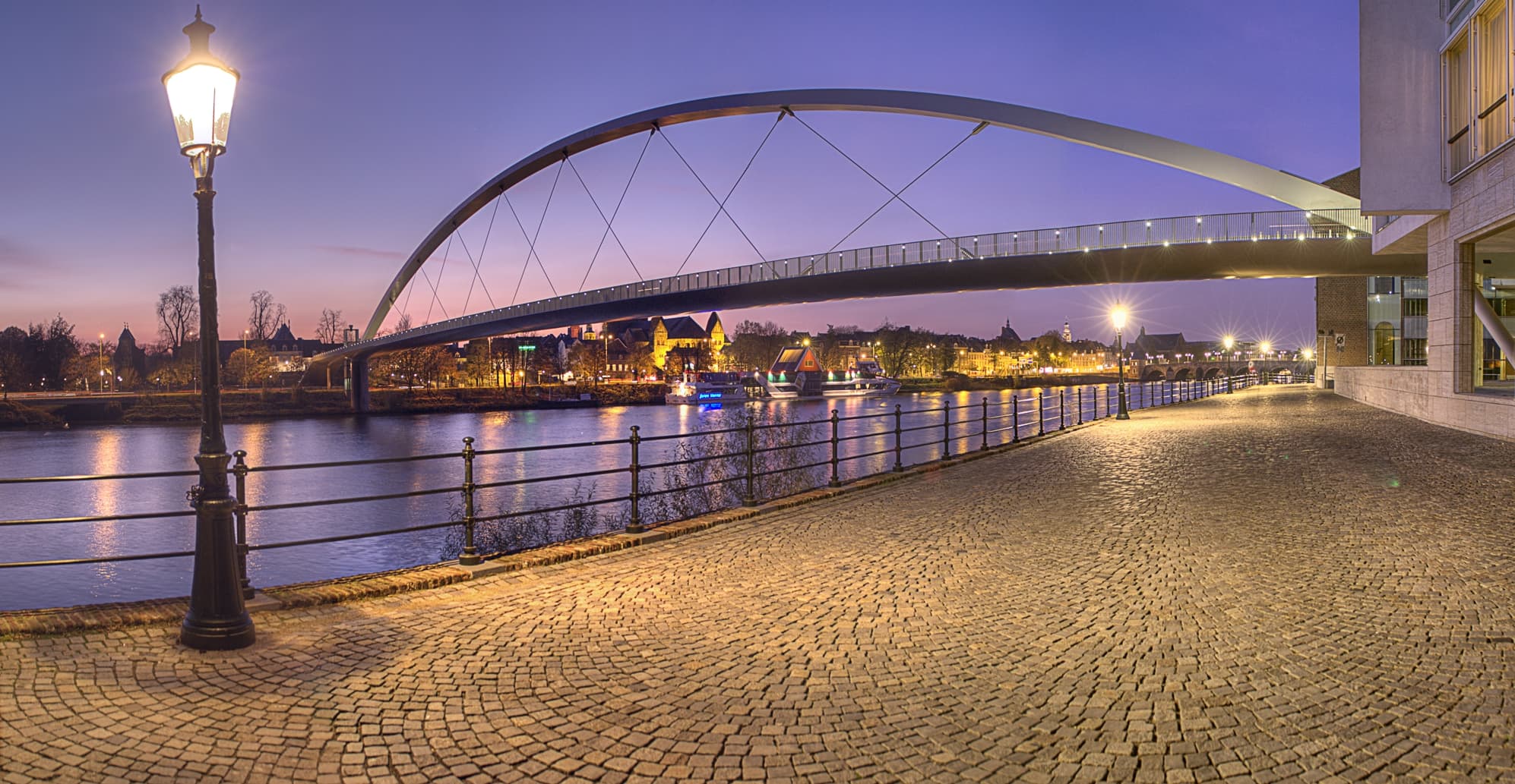 Maastricht bridge and canals